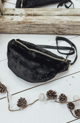 Black ZUMA large banana bag