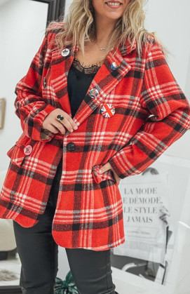 Red LONDON blazer