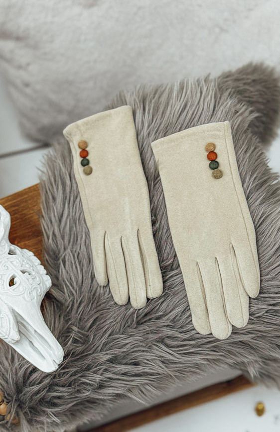 Beige CLARA glove