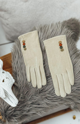 Gants CLARA beige