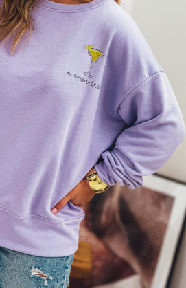 Lilac VIDA sweater