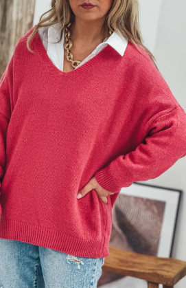 Fuchsia CLIFFORD pullover